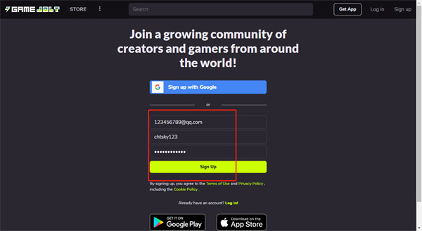 gamejolt注册教程