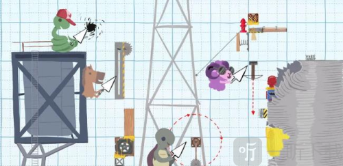 小鸡与小马超级派对