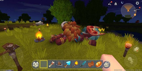 迷你世界国际服驯服野人攻略3