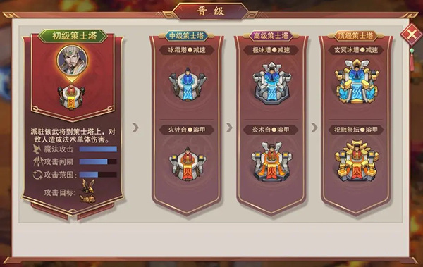 塔王之王2九游版防御塔介绍2