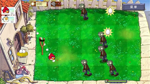 愤怒的小鸟大战僵尸手游