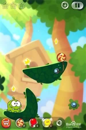 割绳子2无限道具版无限糖果雨游戏攻略1